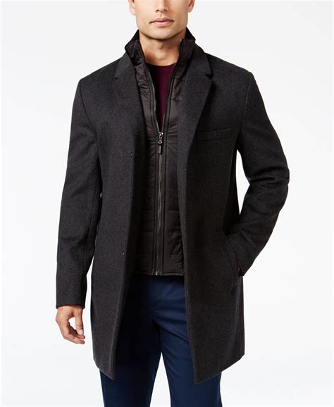 macy's waterproof overcoat